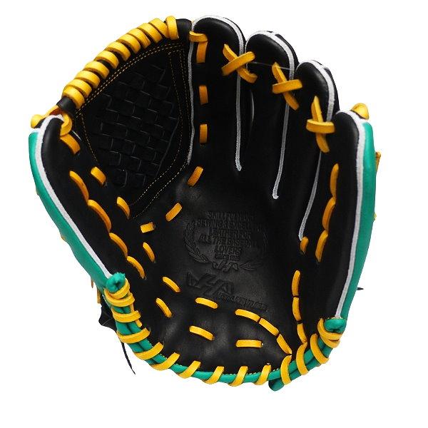 HATAKEYAMA Classic 12 inch Black Green Pitcher Glove
