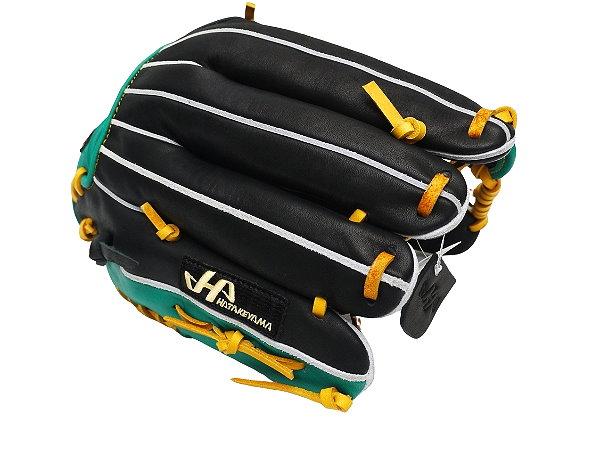 HATAKEYAMA Classic 12.75 inch LHT Black Green Outfielder Glove