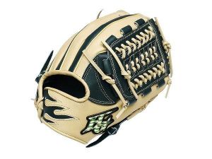 HI-GOLD Special Order 12 inch Pitcher Glove - Beige/Dark Green