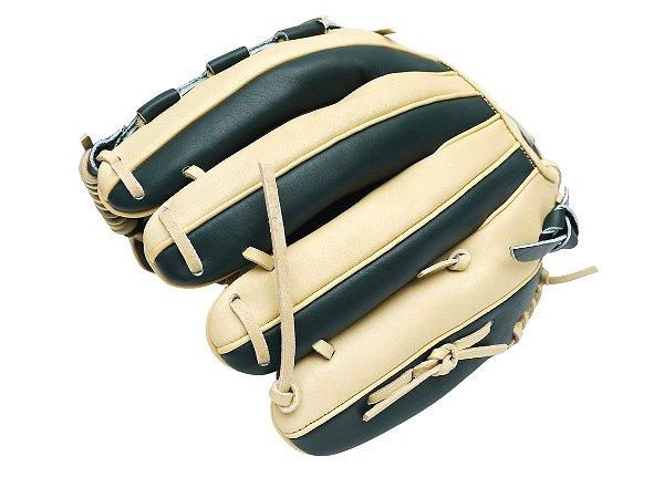 HI-GOLD Special Order 12 inch Pitcher Glove - Beige/Dark Green