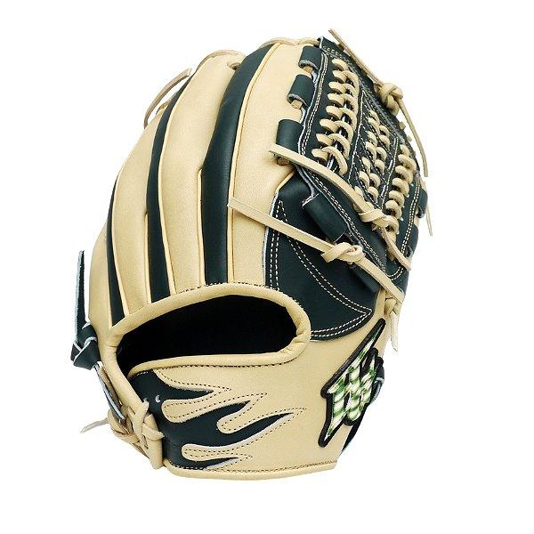 HI-GOLD Special Order 12 inch Pitcher Glove - Beige/Dark Green