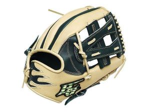 HI-GOLD Special Order 12 inch Infielder Glove - Beige/Dark Green