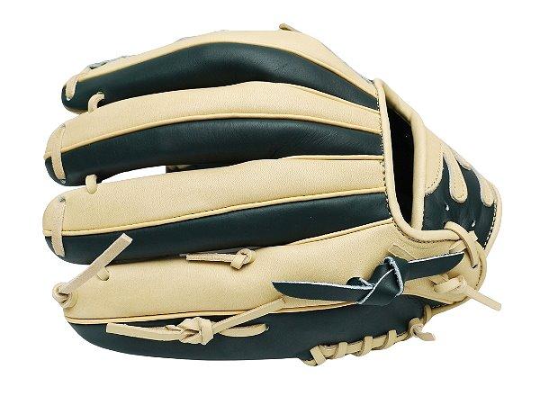 HI-GOLD Special Order 12 inch Infielder Glove - Beige/Dark Green