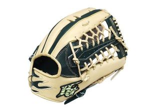 HI-GOLD Special Order 12.75 inch Outfielder Glove - Beige/Dark Green