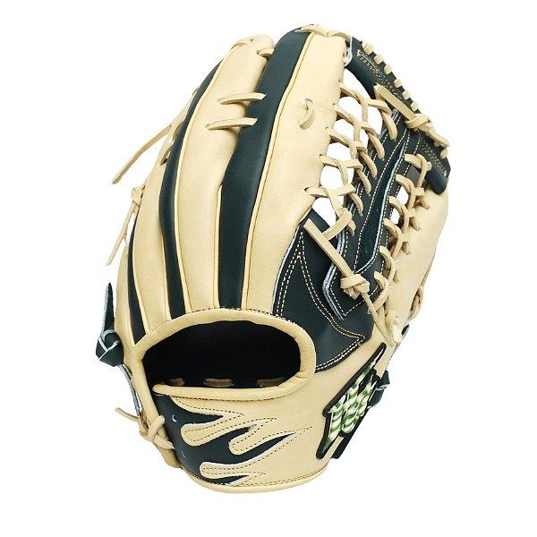 HI-GOLD Special Order 12.75 inch Outfielder Glove - Beige/Dark Green