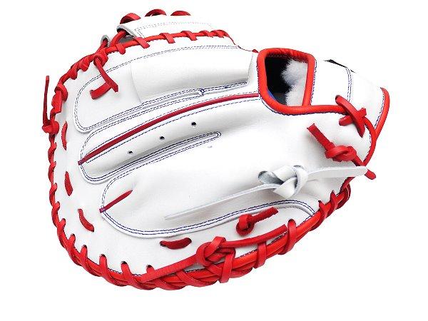 ZETT 33 inch US Steerhide Custom Catcher Mitt for Mr. lajeunesse