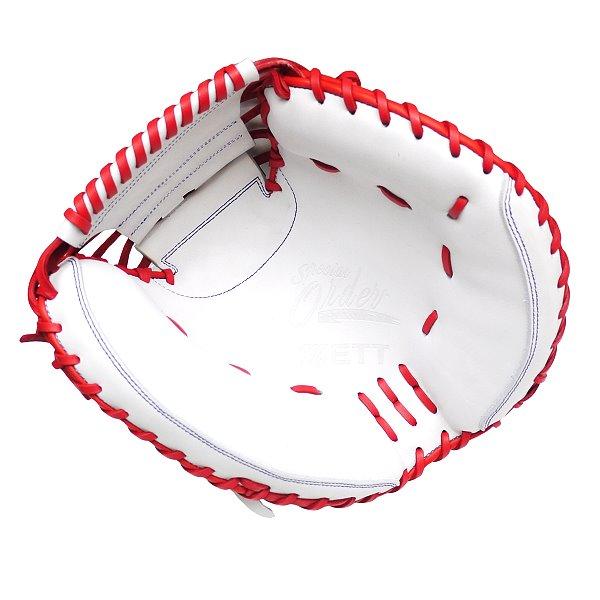 ZETT 33 inch US Steerhide Custom Catcher Mitt for Mr. lajeunesse