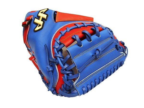 HATAKEYAMA Pro 33.5 inch Catcher Mitt - Royal/Red