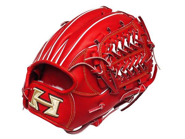 HI-GOLD Japan Steerhide 11.5 inch Infielder Glove - Red