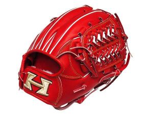 HI-GOLD Japan Steerhide 11.5 inch Infielder Glove - Red