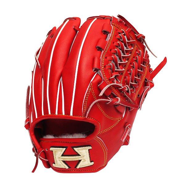 HI-GOLD Japan Steerhide 11.5 inch Infielder Glove - Red