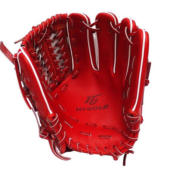 HI-GOLD Japan Steerhide 11.5 inch Infielder Glove - Red