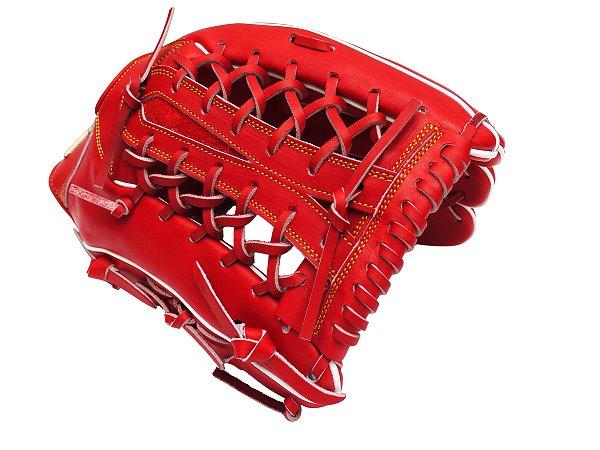 HI-GOLD Japan Steerhide 12.75 inch Outfielder Glove - Red