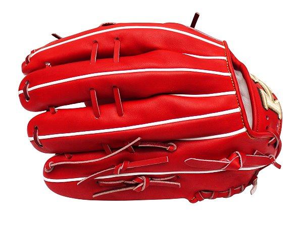 HI-GOLD Japan Steerhide 12.75 inch Outfielder Glove - Red