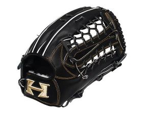 HI-GOLD Japan Steerhide 12.75 inch Outfielder Glove - Black