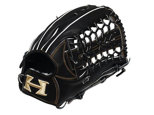 HI-GOLD Japan Steerhide 13 inch Outfielder Glove - Black