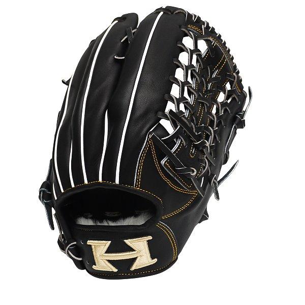 HI-GOLD Japan Steerhide 13 inch Outfielder Glove - Black