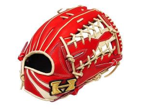 HI-GOLD Shin-Kyoku Series 13 inch Outfielder Glove - Red
