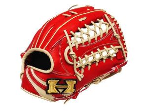 HI-GOLD Shin-Kyoku Series 12.75 inch Outfielder Glove - Red