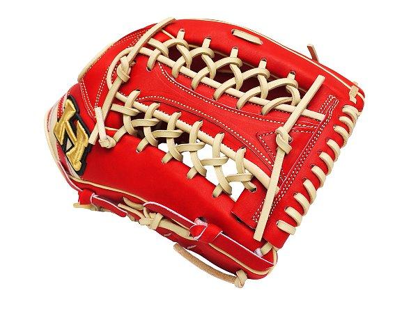 HI-GOLD Shin-Kyoku Series 12.75 inch Outfielder Glove - Red
