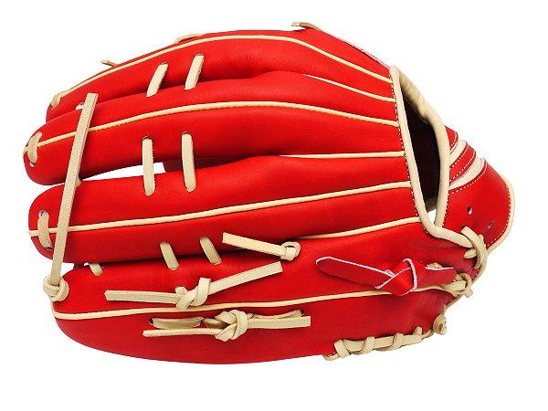 HI-GOLD Shin-Kyoku Series 12.75 inch Outfielder Glove - Red