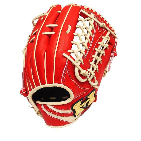 HI-GOLD Shin-Kyoku Series 12.75 inch Outfielder Glove - Red