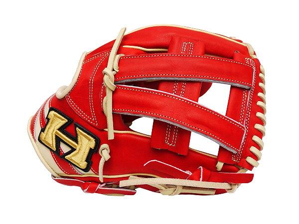 HI-GOLD Shin-Kyoku Series 11.75 inch Infielder Glove - Red
