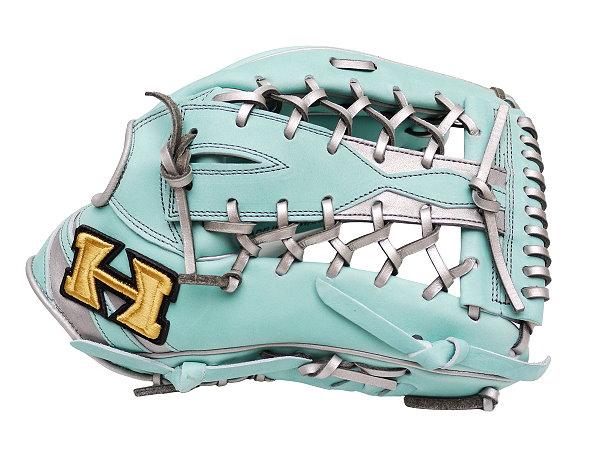 HI-GOLD Shin-Kyoku Series 13 inch Outfielder Glove - Mint Blue