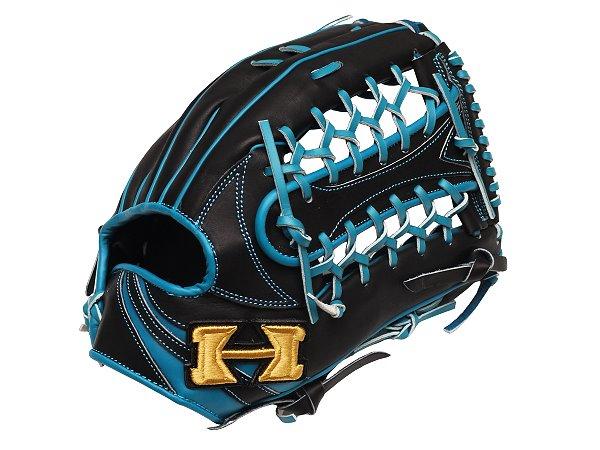 HI-GOLD Shin-Kyoku Series 12.75 inch Outfielder Glove - Black