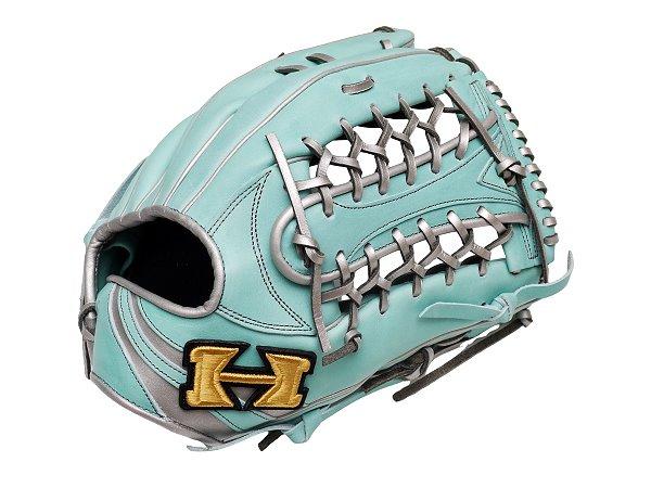 HI-GOLD Shin-Kyoku Series 12.75 inch Outfielder Glove - Mint Blue