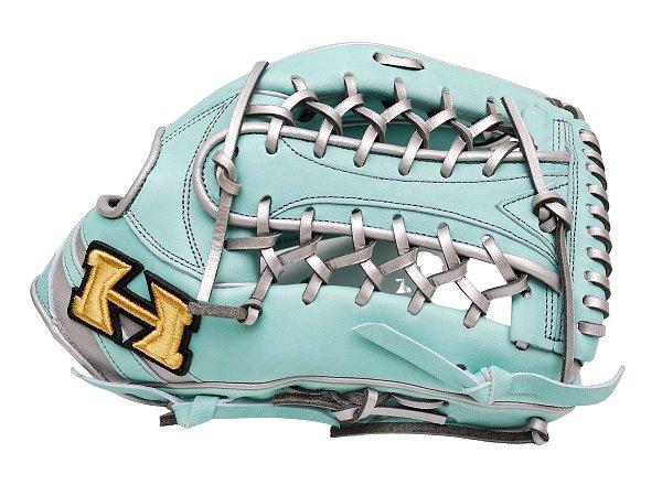 HI-GOLD Shin-Kyoku Series 12.75 inch Outfielder Glove - Mint Blue