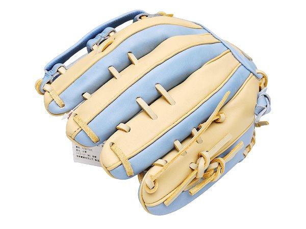 HI-GOLD Special Order 12 inch Infielder Glove - Beige/Skyblue