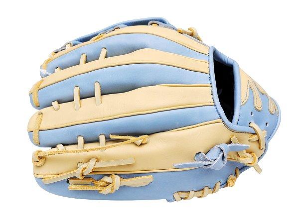 HI-GOLD Special Order 12 inch Infielder Glove - Beige/Skyblue
