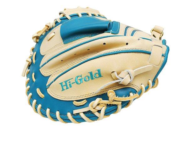 HI-GOLD Pro Order 33 inch Catcher Mitt - Beige/Lake Green