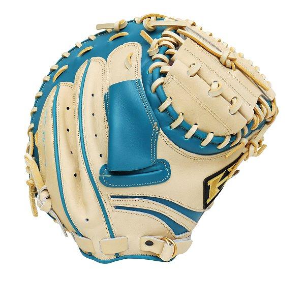 HI-GOLD Pro Order 33 inch Catcher Mitt - Beige/Lake Green