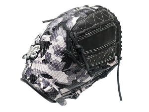 TWB Special Ops Camo US Kip Fastback 12 inch Pitcher Glove - Black/Grey