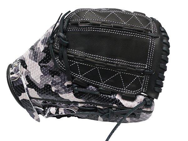 TWB Special Ops Camo US Kip Fastback 12 inch Pitcher Glove - Black/Grey