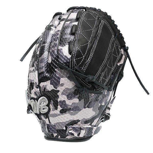 TWB Special Ops Camo US Kip Fastback 12 inch Pitcher Glove - Black/Grey