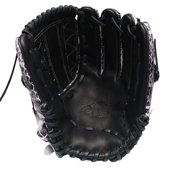 TWB Special Ops Camo US Kip Fastback 12 inch Pitcher Glove - Black/Grey