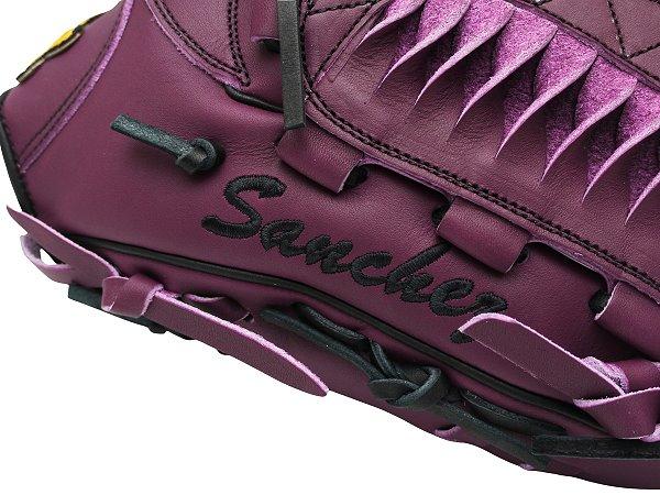 WOODZ 12.5 inch Selected US Steerhide Custom Glove for Mr. Sanchez