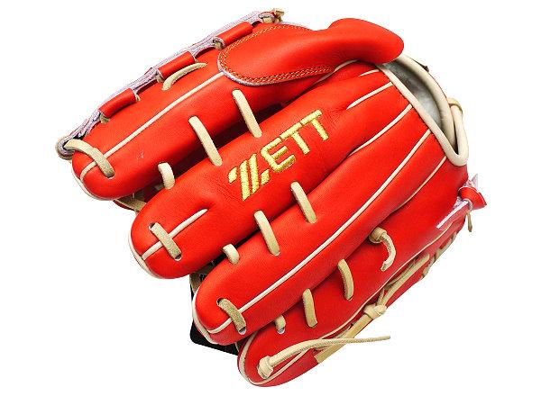 ZETT Prostatus Tatsuya Imai Model 11.5 inch Pitcher Glove - Red