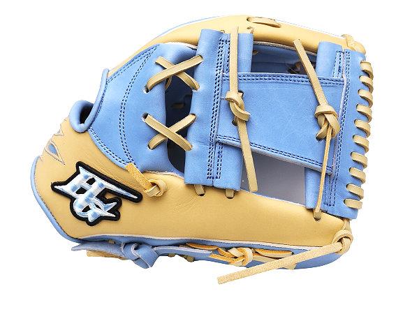 HI-GOLD Special Order 11.5 inch Infielder Glove - Beige/Skyblue