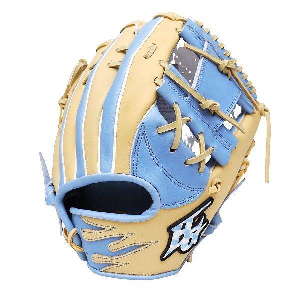 HI-GOLD Special Order 11.5 inch Infielder Glove - Beige/Skyblue