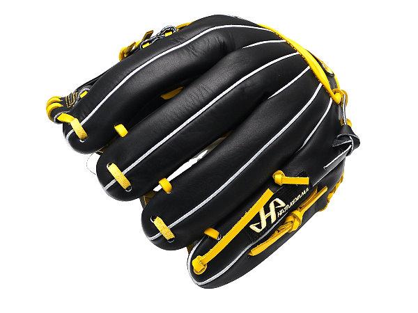 HATAKEYAMA Classic Series 11.5 inch Infielder Glove - Black/Yellow