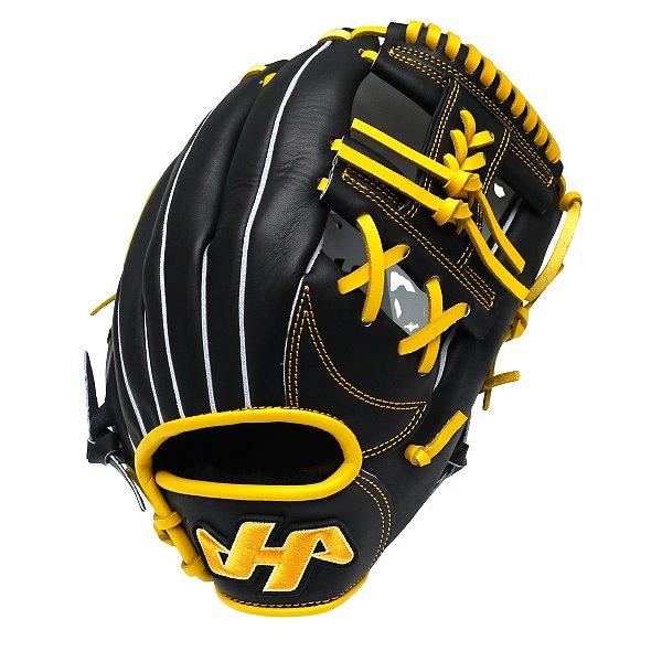 HATAKEYAMA Classic Series 11.5 inch Infielder Glove - Black/Yellow