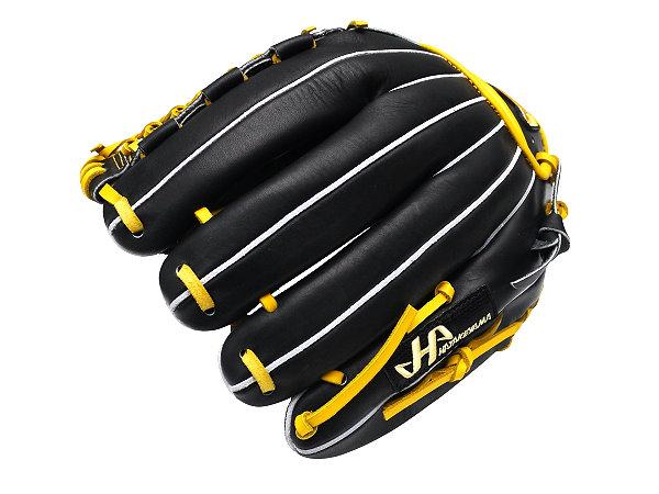 HATAKEYAMA Classic Series 11.75 inch Infielder Glove - Black/Yellow