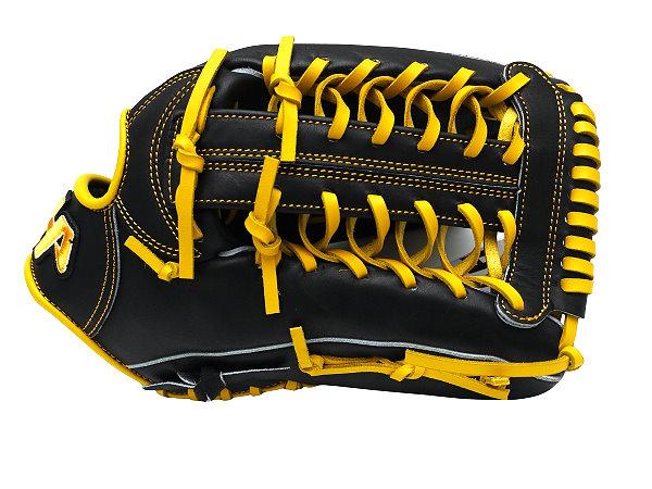 HATAKEYAMA Classic Series 12.75 inch Outfielder Glove - Black/Yellow