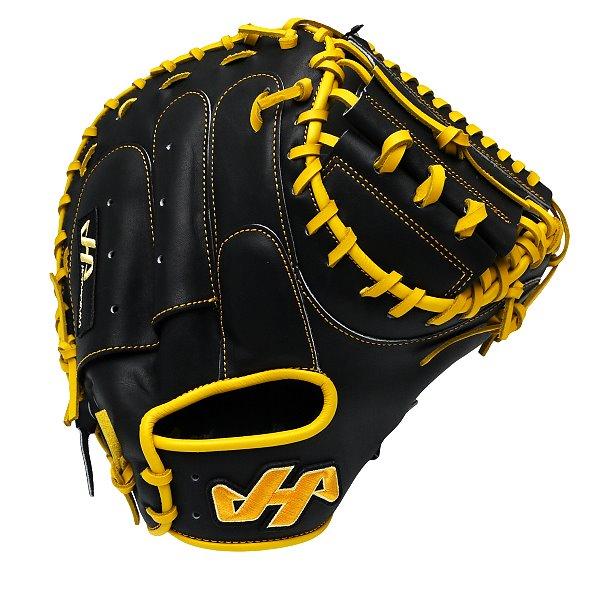 HATAKEYAMA Classic 33 inch Catcher Mitt - Black/Yellow
