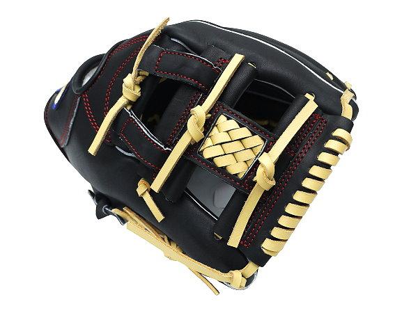 HATAKEYAMA Classic Series 11.5 inch Infielder Glove - Black/Beige