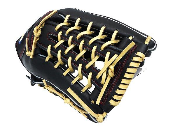 HATAKEYAMA Classic Series 12.75 inch Outfielder Glove - Black/Beige